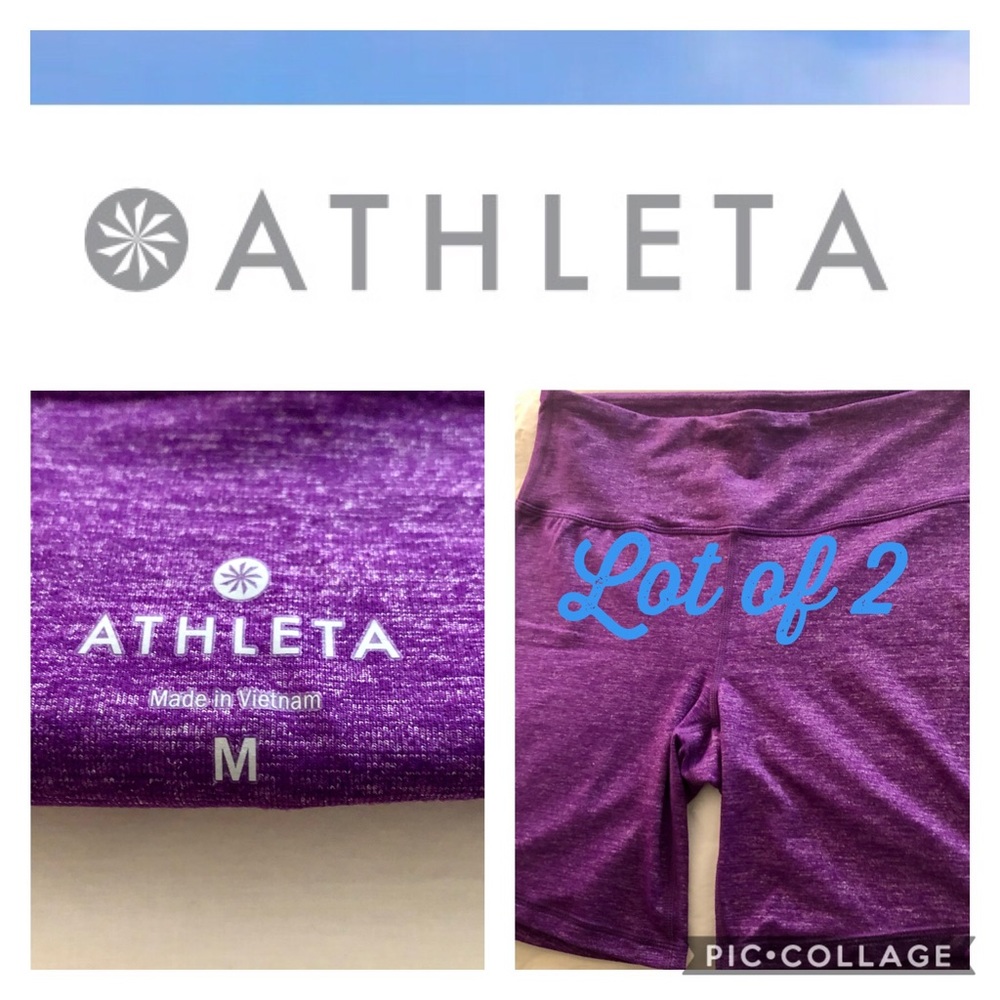 Lot of Two Athleta shorts🌸Size medium.